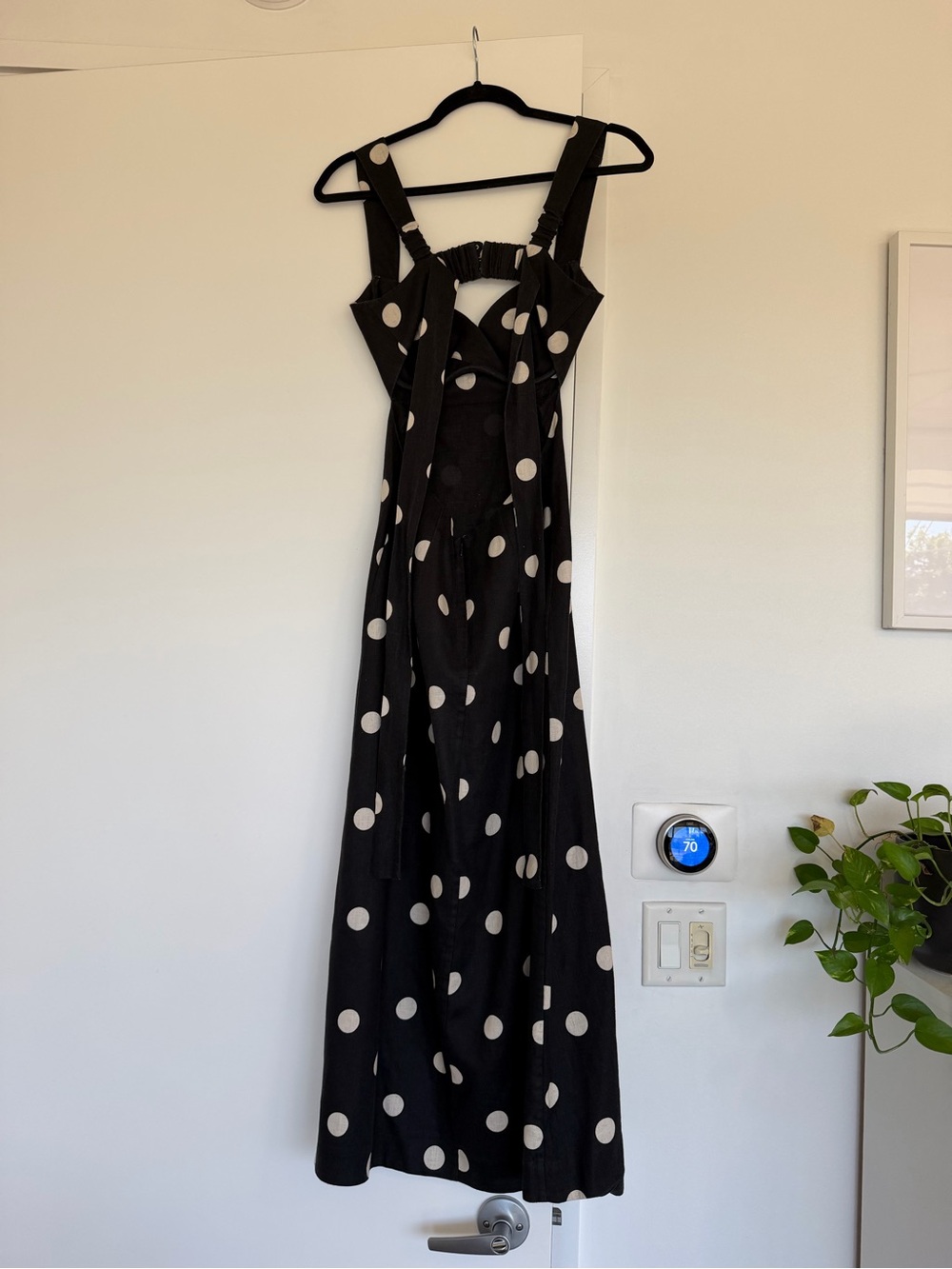 Zimmerman crush polka dot midi dress - size 0 - Picture 4 of 6